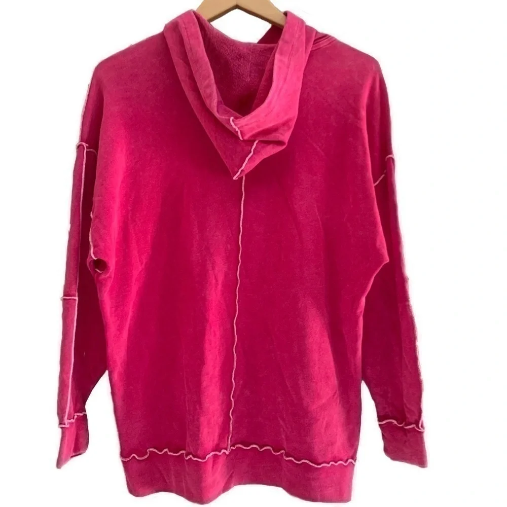 NWT 3pc Bundle WILD FABLE Hoodie Top Sweatshirt Pink Orange Green Junior XS NEW - Picture 14 of 16